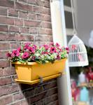 barcelona balkonbak schotel 50cm honinggeel